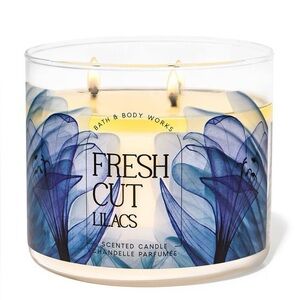 Bath & Body Works Fresh Cut Lilacs Candle - 3 wick